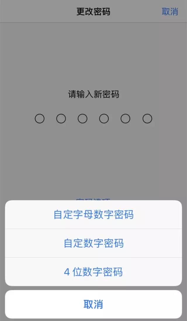 教程|蘋果手機自定義密碼設置方式